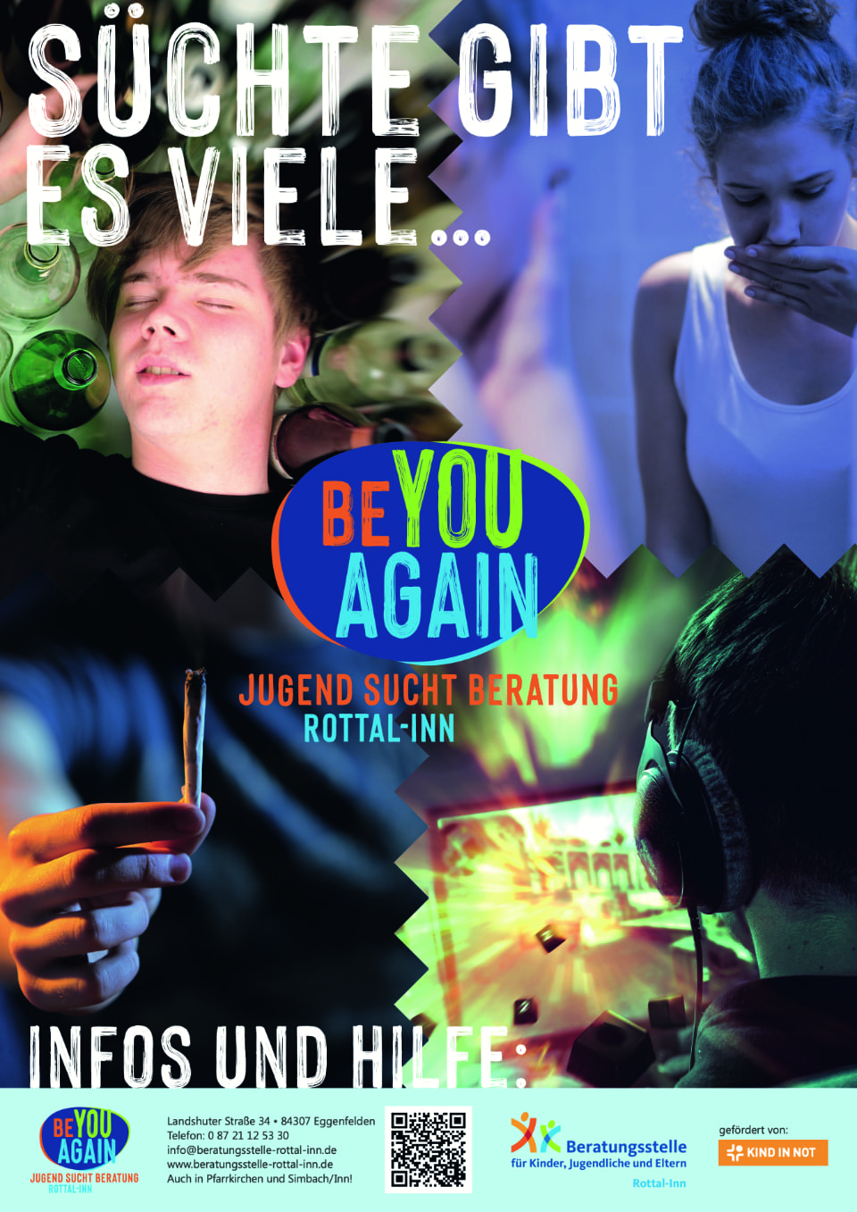 Be You Again – Jugend Sucht Beratung